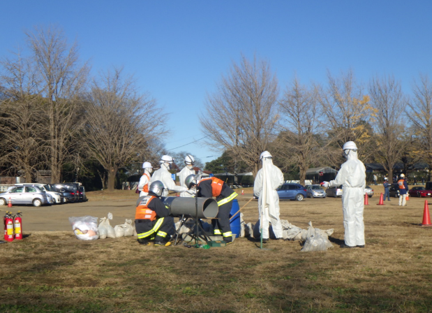 　＜漏洩油流出防止・漏洩油回収＞　　