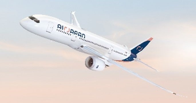 <AirJapan ボーイング787>