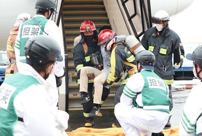 【前回の訓練の様子】