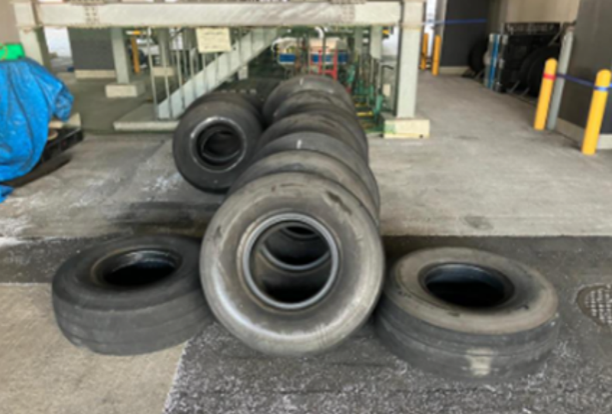 使用済みPBBタイヤ