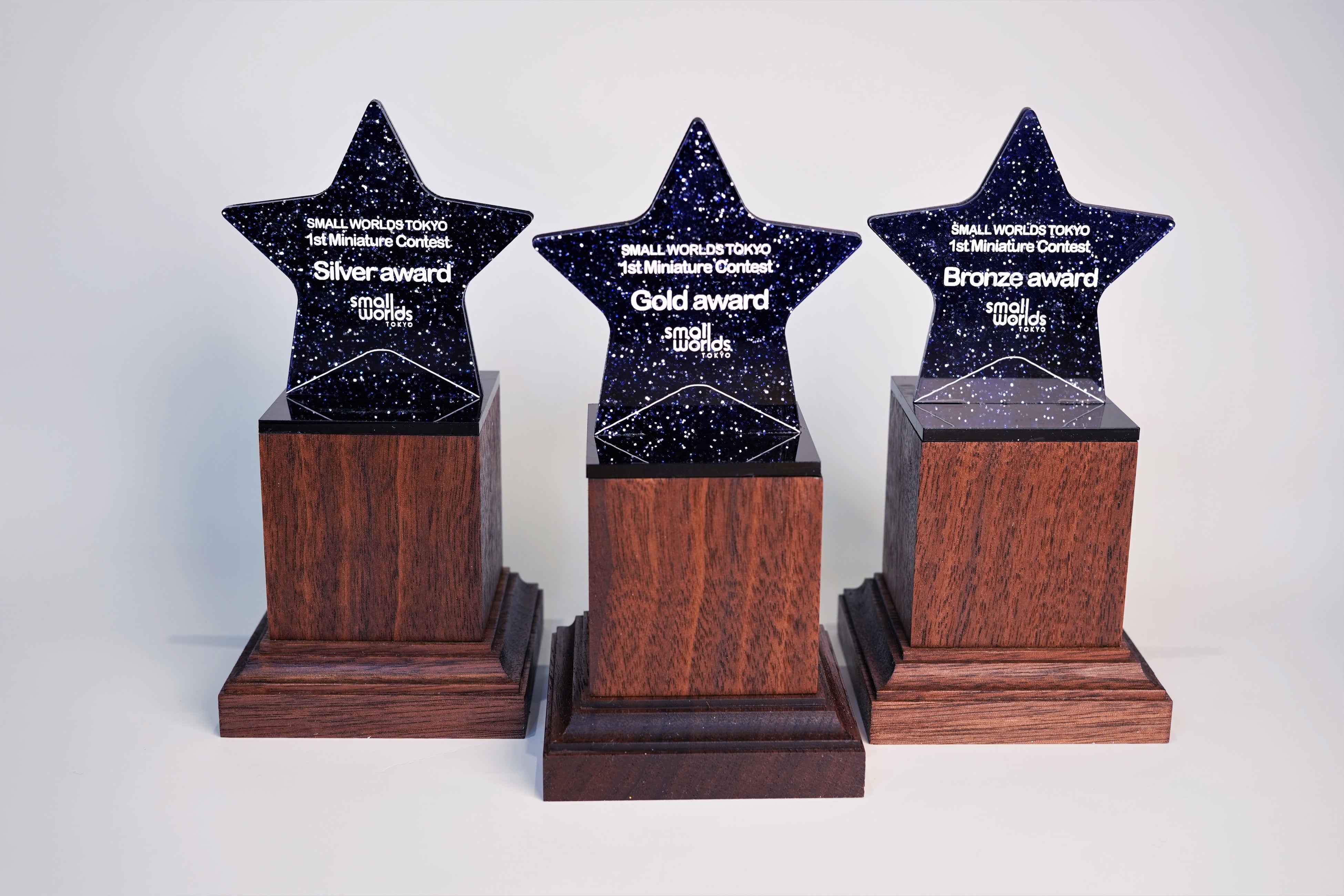 第一回ミニチュアコンテスト時のトロフィー