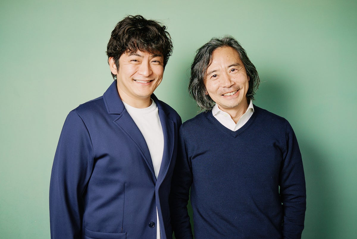 ＜左：株式会社カンカク 代表取締役 松本龍祐、右：株式会社グッドイートカンパニー 代表取締役社長 楠本修二郎＞