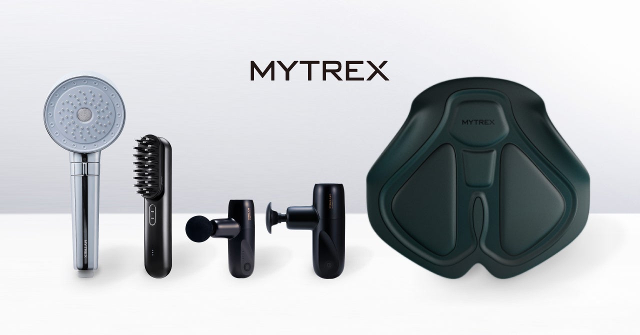 話題の美容機器を次々と生み出す『MYTREX』が、美と健康をテーマ