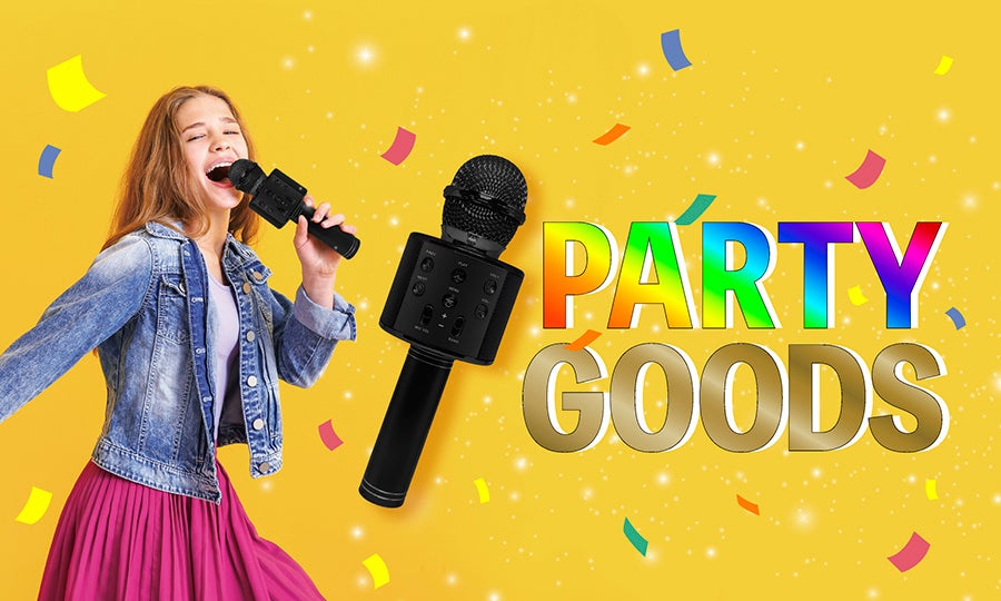 パーティーグッズコーナー