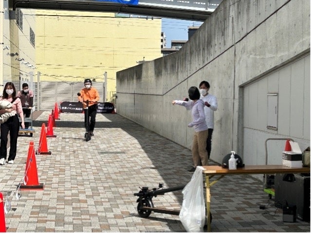 MEISTER.F試乗・販売会の様⼦