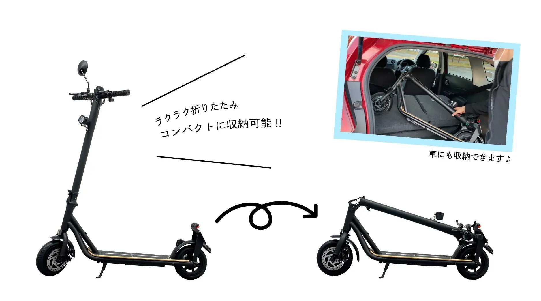 実車のミラーは大型に変更しております。