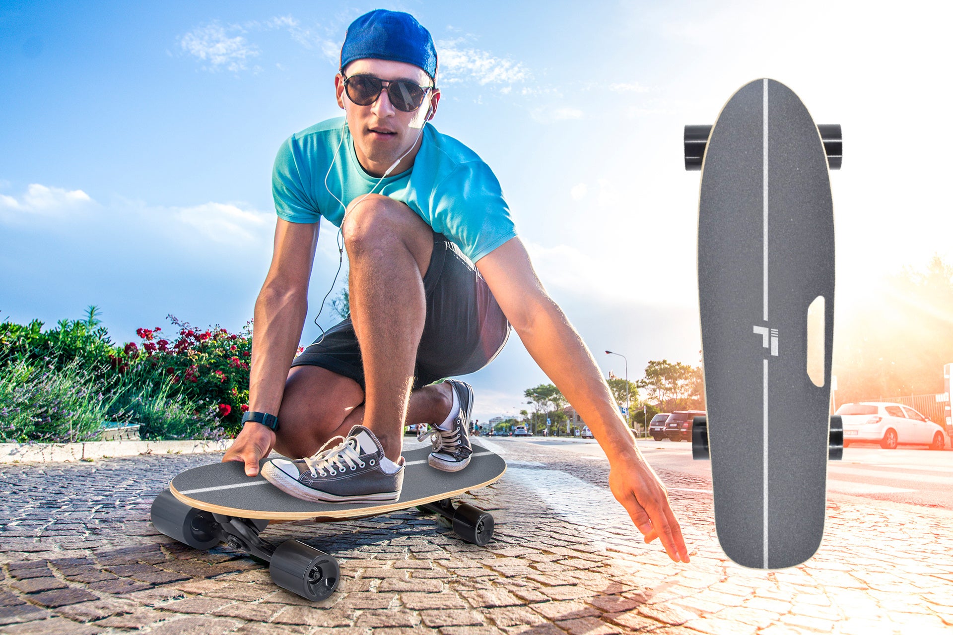 楽天「Show !t」MEISTER.F電動スケートボードを購入で、すぐに練習