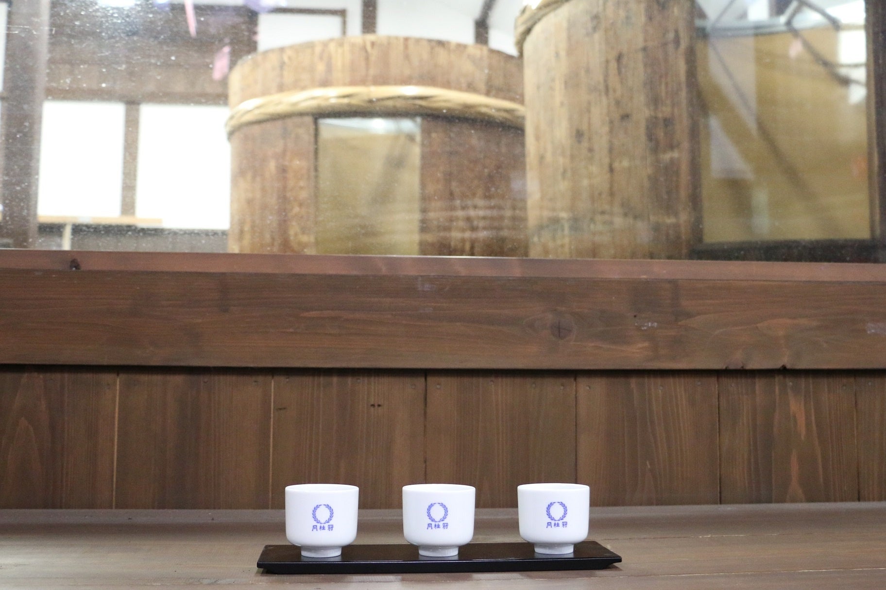 きき酒体験（内蔵酒造場内）
