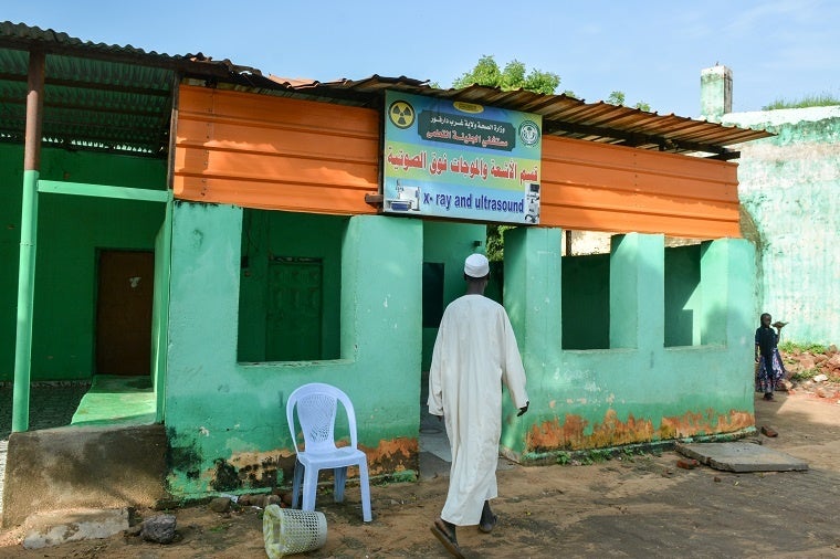 西ダルフール州にある医学校附属病院＝2021年8月19日　© Dalila Mahdawi／MSF