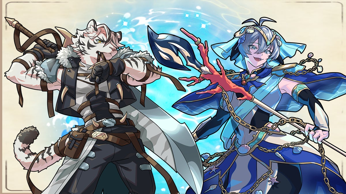 テイペンウォーズ新キャラ!革命傭兵トラ&海皇子シャチ登場 テイペンウォーズ新キャラ!革命傭兵トラ&海皇子シャチ登場