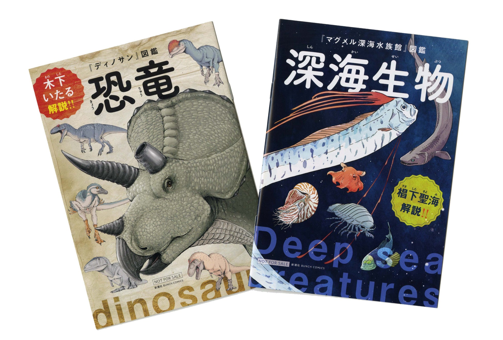恐竜 深海生物 ディノサン と マグメル深海水族館 の4 8新刊発売を記念し 新潮社いきものマンガフェア を開催 株式会社新潮社のプレスリリース 恐竜 深海生物 ディノサン と マグメル深海水族館 の4 8新刊発売を記念し 新潮社いきものマンガフェア を開催 株式会社新潮社のプレスリリース
