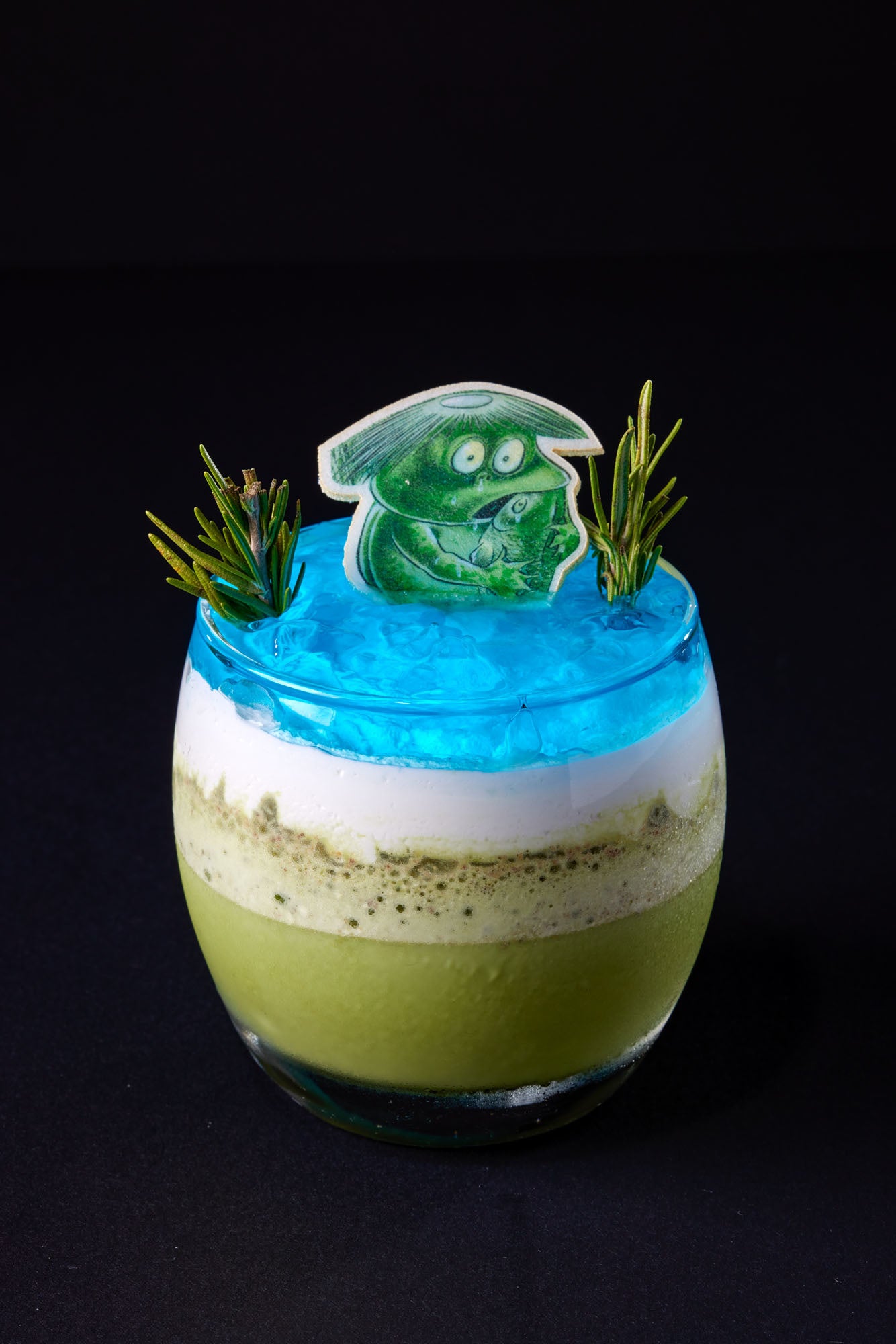 河童の抹茶スムージー