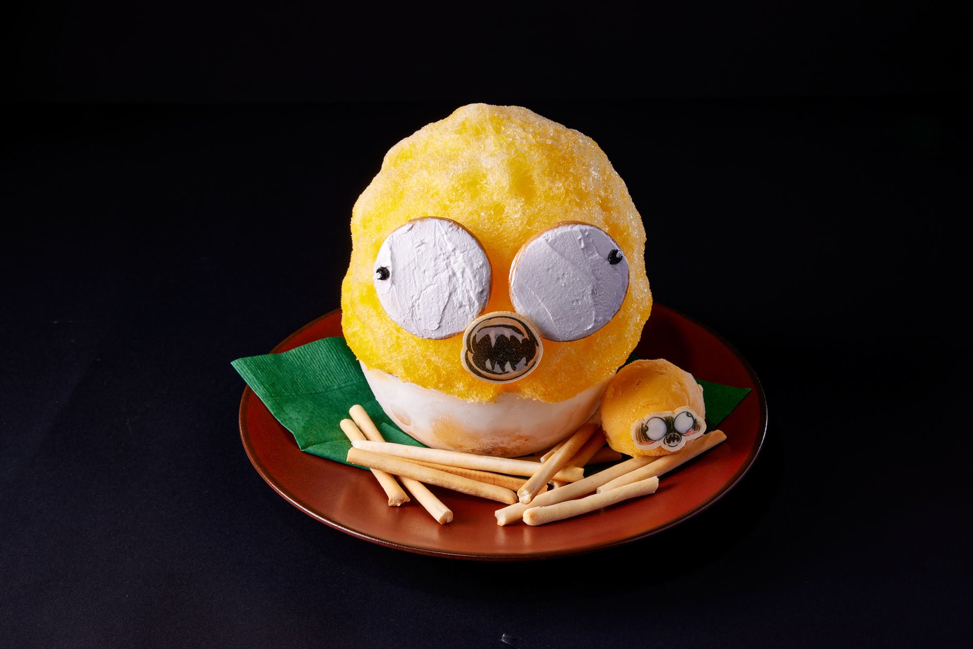 キジムナーのマンゴーかき氷※提供期間：7月8日(金)～8月5日(金) (前期)