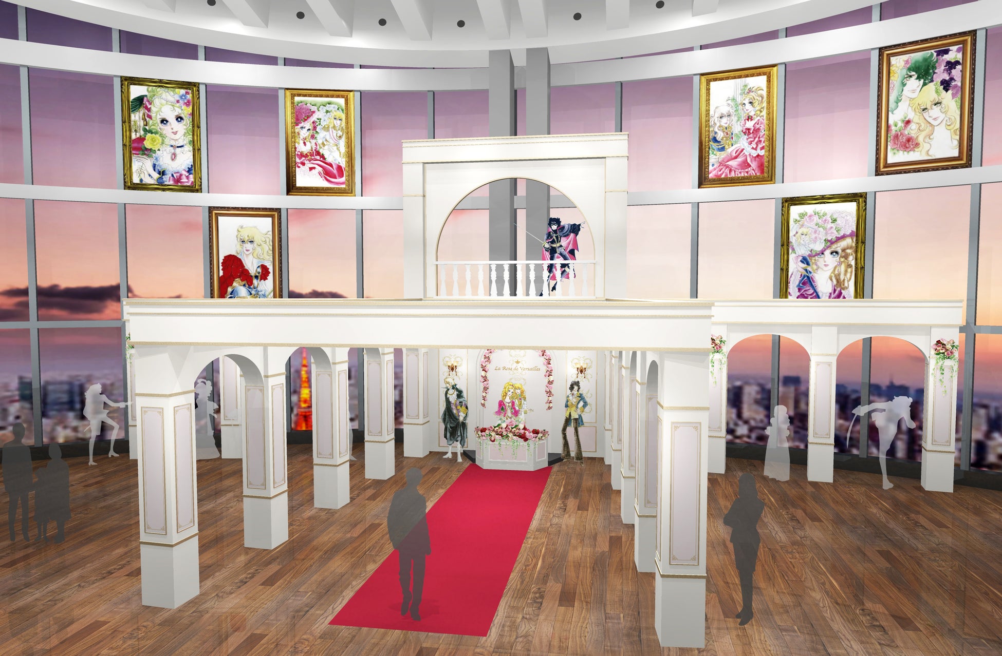 誕生50周年記念 ベルサイユのばら展 ーベルばらは永遠にー 豪華絢爛なエントランス展示イメージをはじめとする会場構成や みどころなどの詳細情報を大公開 森ビル株式会社のプレスリリース 誕生50周年記念 ベルサイユのばら展 ーベルばらは永遠にー 豪華絢爛なエントランス展示イメージをはじめとする会場構成や みどころなどの詳細情報を大公開 森ビル株式会社のプレスリリース