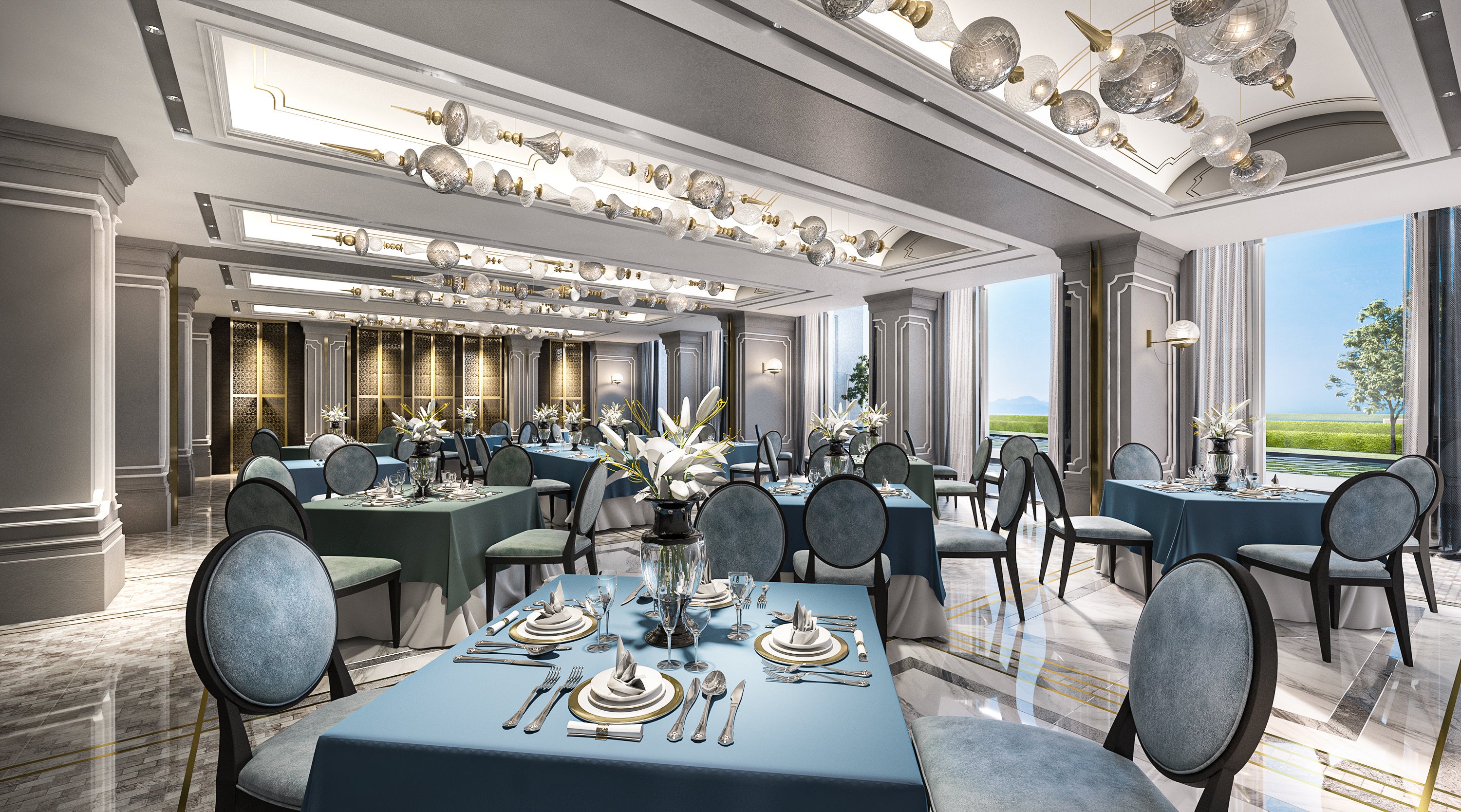 ボールルーム（ブッフェレストラン）