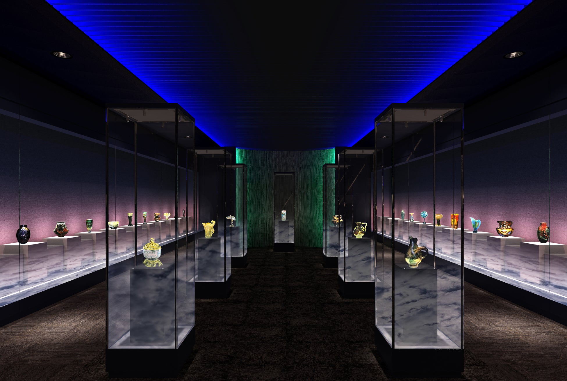 展示室1:ガレの杜〜アール・ヌーヴォー※
