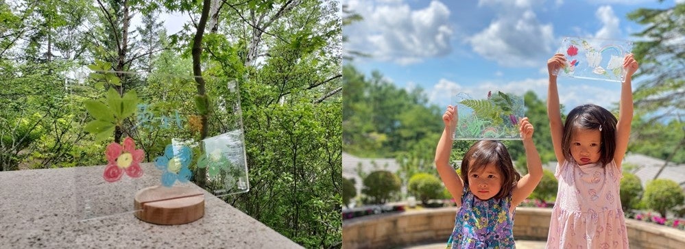 ~リゾートトラストグループのサステナビリティ推進活動~ アフターコロナで不要になったアクリルパネルを活用し、笑顔をつくるツールに!