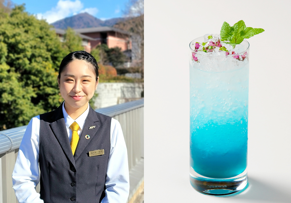 「碧彩-AOSAI-」（エクシブ京都 八瀬離宮／作：佐々木 柚月）