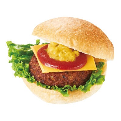昔ながらのなつかしさを感じられる「チーズバーガー」登場