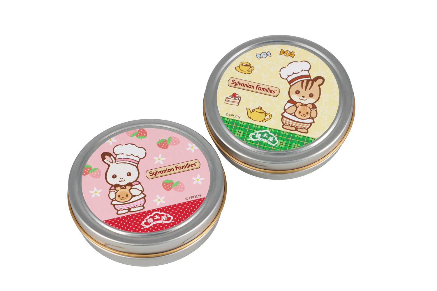 （左）榮太樓コラボ　紅茶飴　864円 （右）榮太樓コラボ　あまおう飴　972円