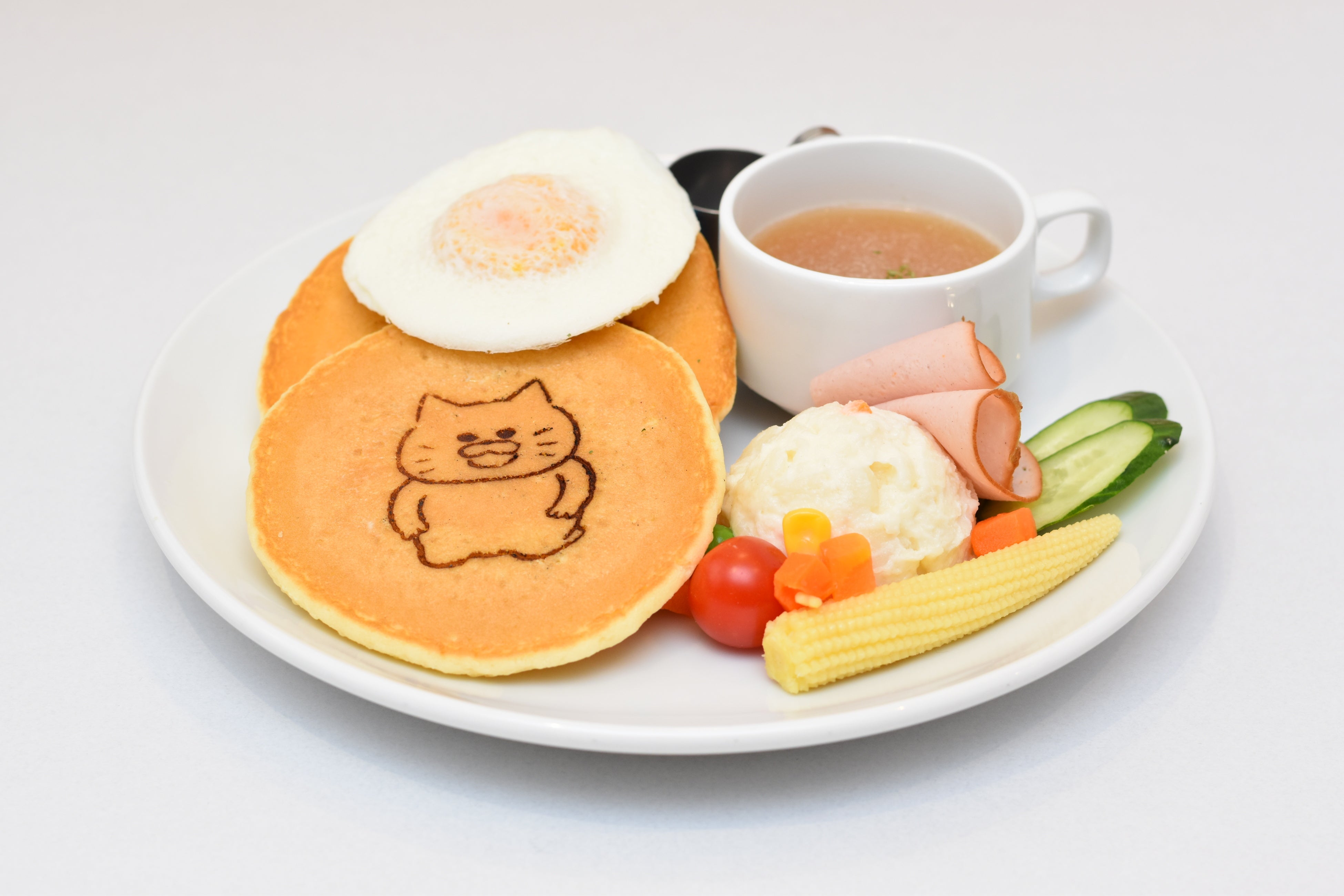 ぺこぺこホットケーキのごはんプレート　1,650円（税込）