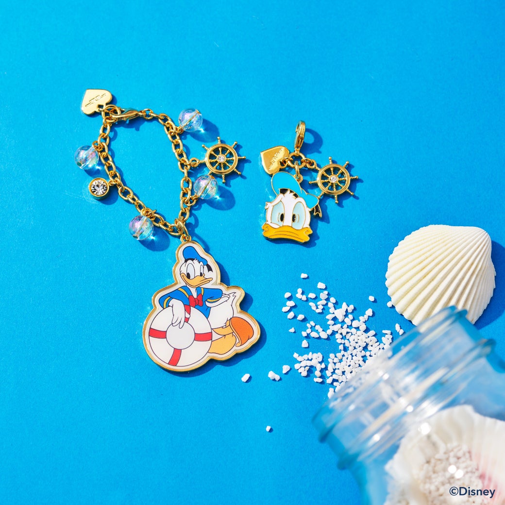 今季新作☆サマンサタバサ【ドナルド＆ディジー】ハートポーチチャーム 今季新作☆サマンサタバサ【ドナルド＆ディジー】ハートポーチチャーム