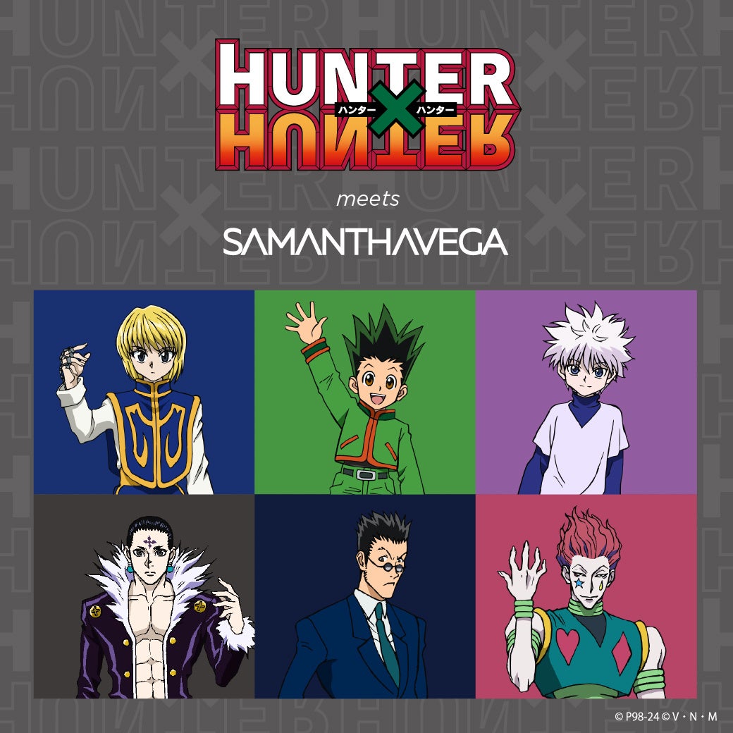 TVアニメ『HUNTER×HUNTER』×SAMANTHAVEGAコラボコレクションが登場。 | 株式会社サマンサタバサジャパンリミテッドの ...