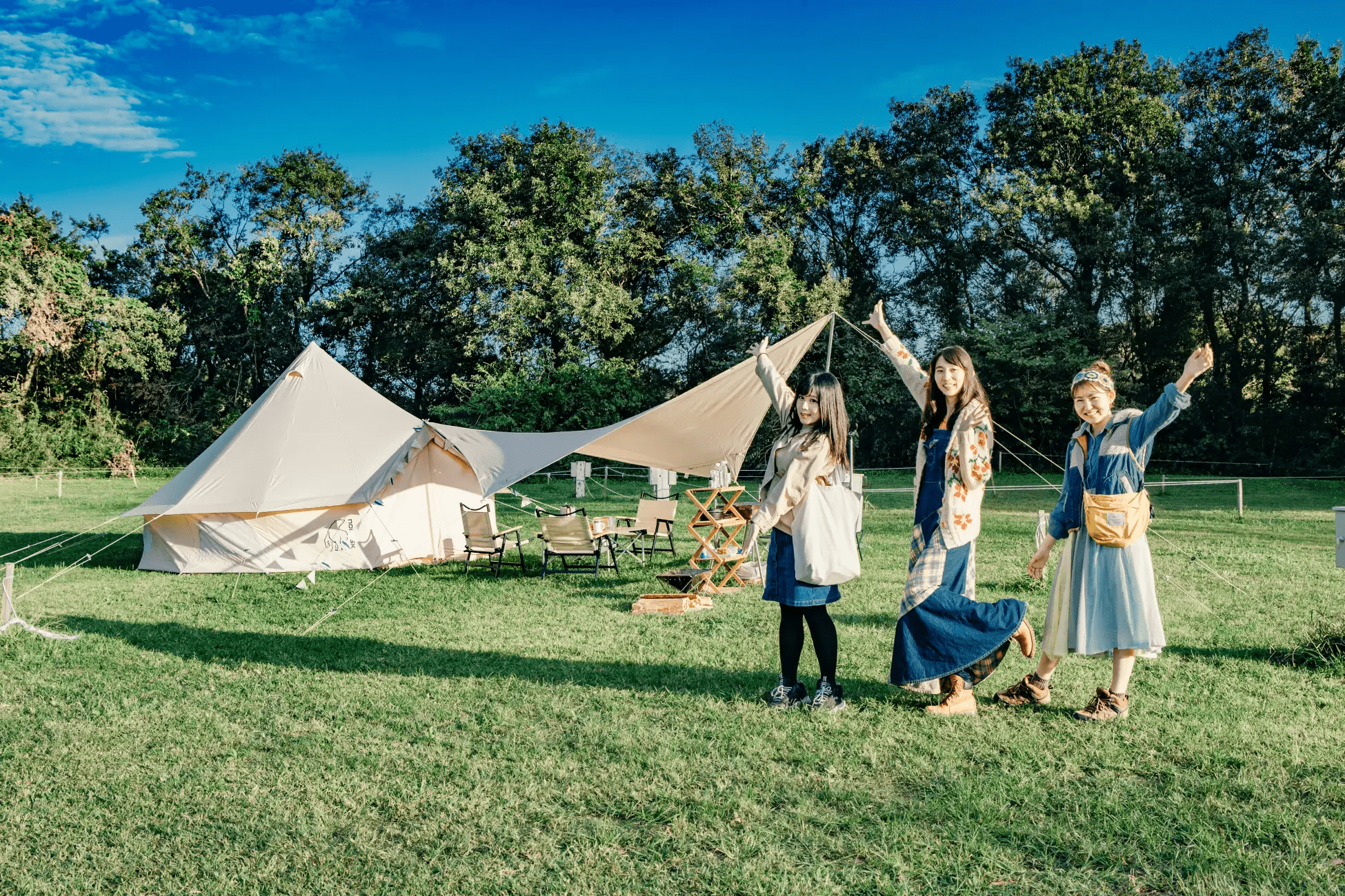 人気ブランドのテントなどおしゃれで高品質なアイテムが使える！