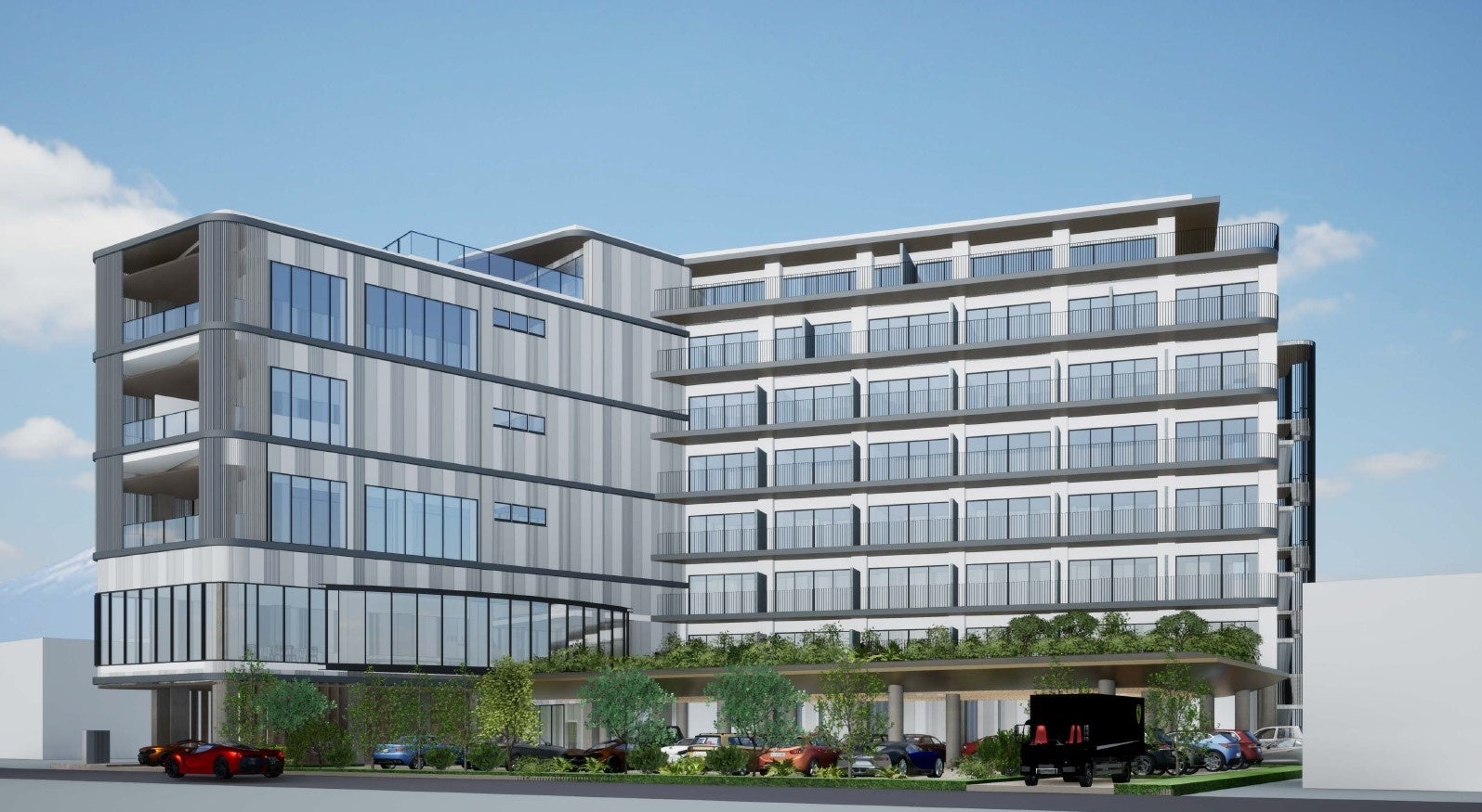 (御殿場東田中ホテルプロジェクトイメージパース)