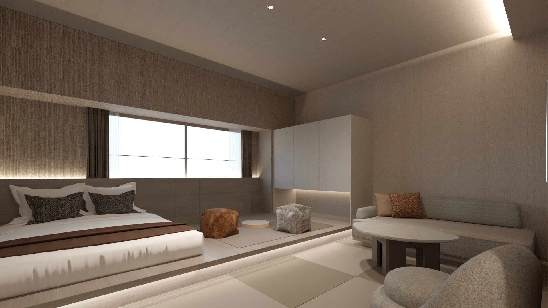 『FAV HOTEL 広島スタジアム』ジャパニーズモダン