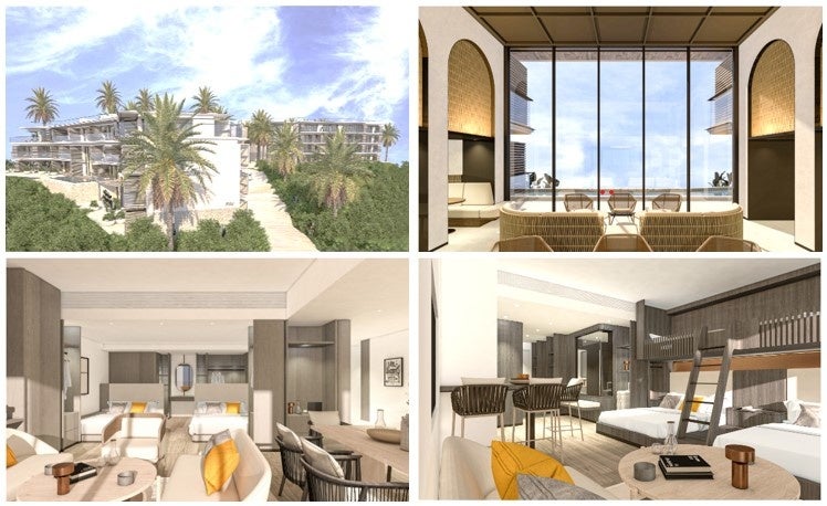 糸島半島 西浦ホテルプロジェクトイメージパース