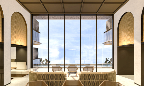 糸島半島 西浦ホテルプロジェクトイメージパース②