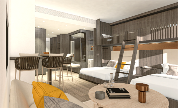 糸島半島 西浦ホテルプロジェクトイメージパース④