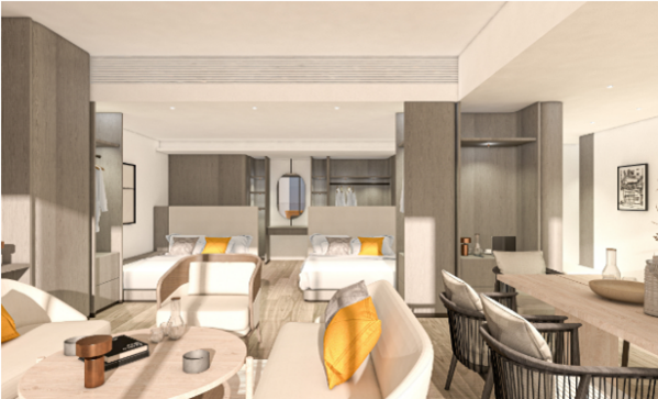 糸島半島 西浦ホテルプロジェクトイメージパース③