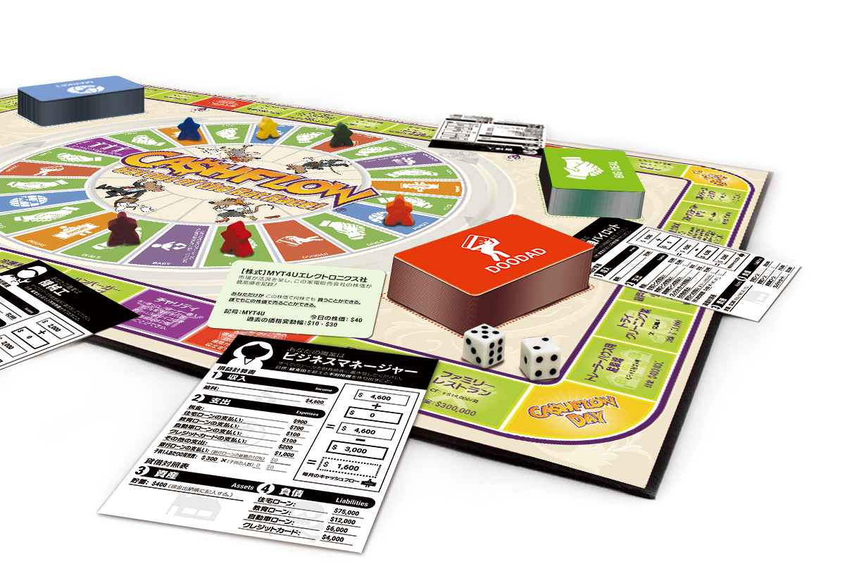 ボードゲーム『キャッシュフロー』『キャッシュフロー・フォー
