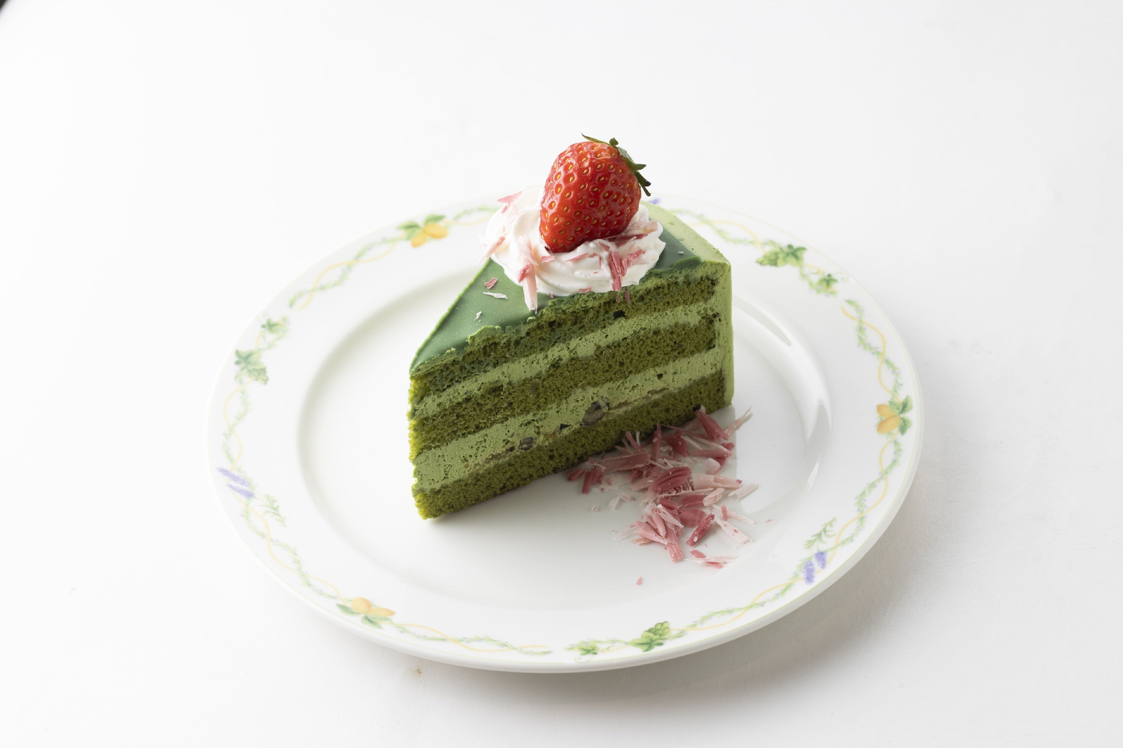 抹茶のショートケーキ