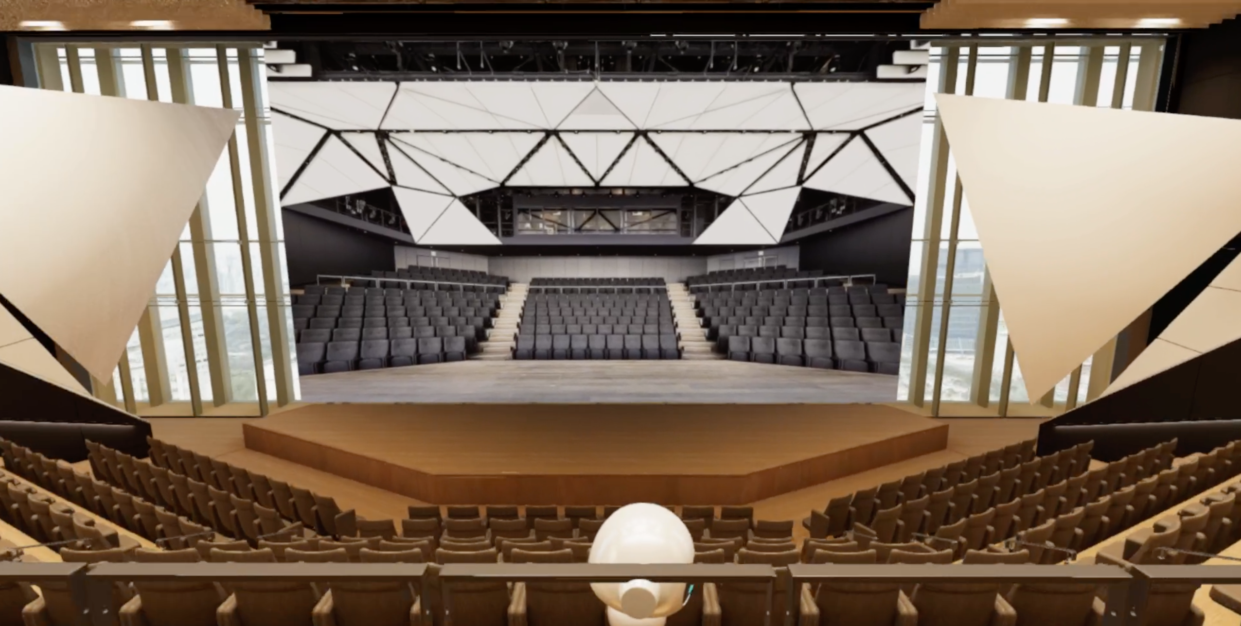 360度の客席で1つの空間を創る