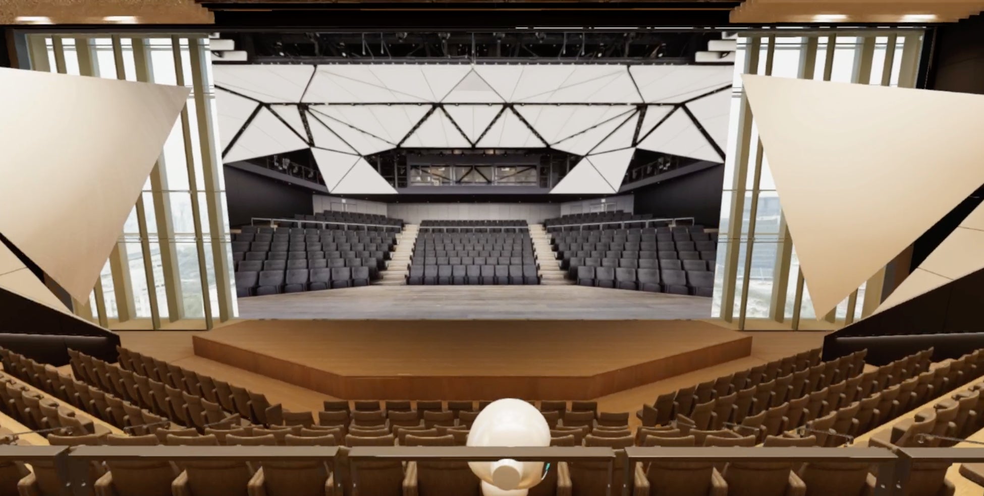 360度の客席で1つの空間を創る