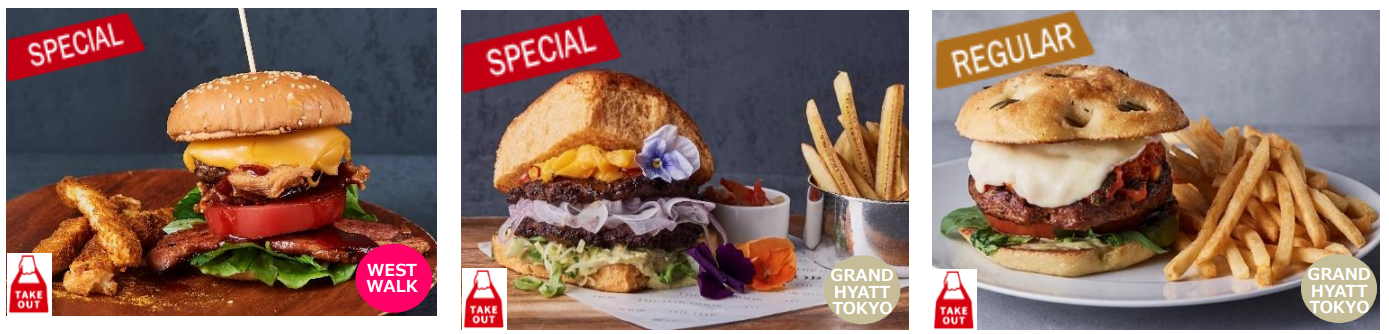 （左）KOREAN BBQ 水剌間（中）オーク ドア（右）​フィオレンティーナ