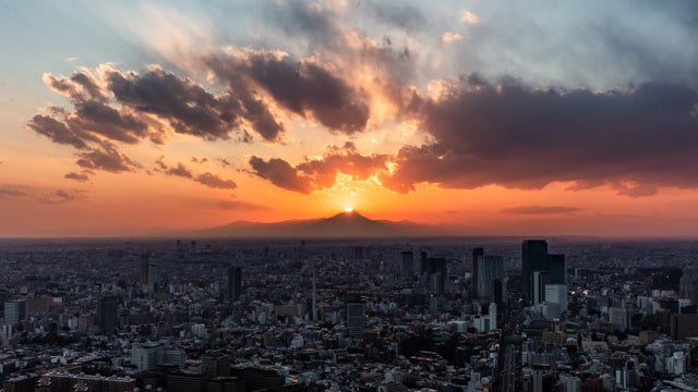 2021年2月7日スカイデッキより 撮影：荒谷良一