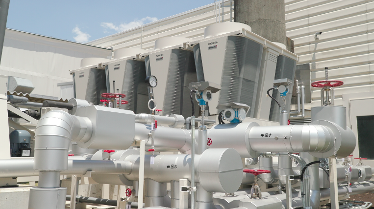 再生可能エネルギーを100%利用した御殿場にある日本工場の電気ボイラー