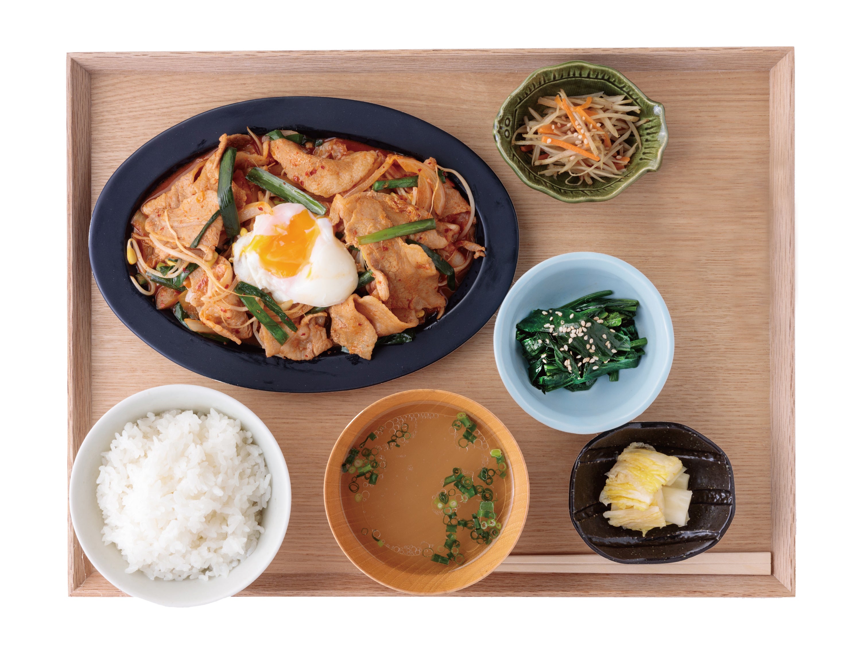 三元豚バラキムチ定食（1,200円）