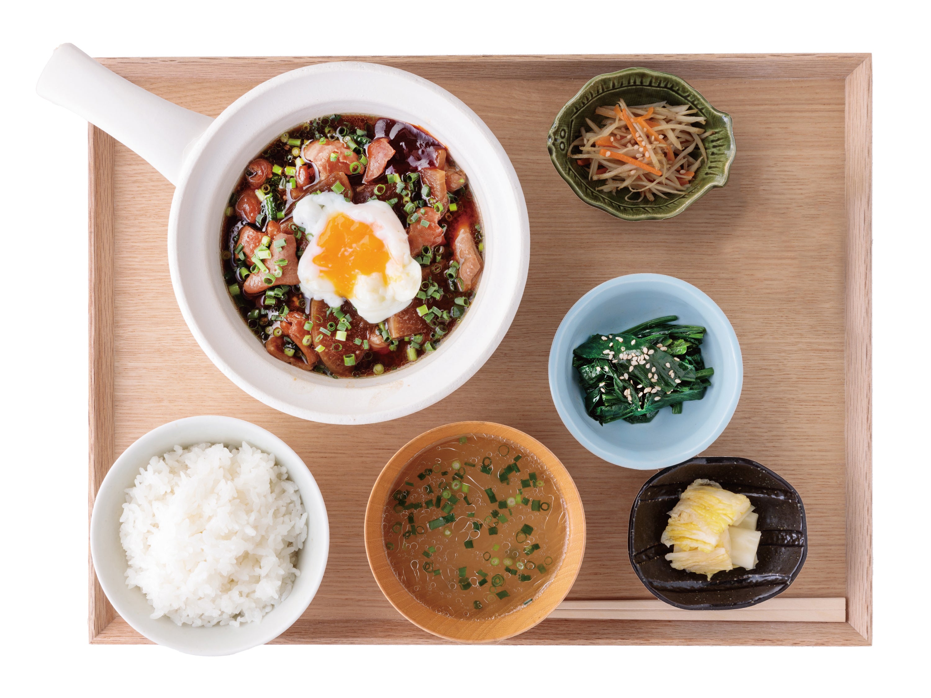 金華豚モツ煮定食（1,200円）