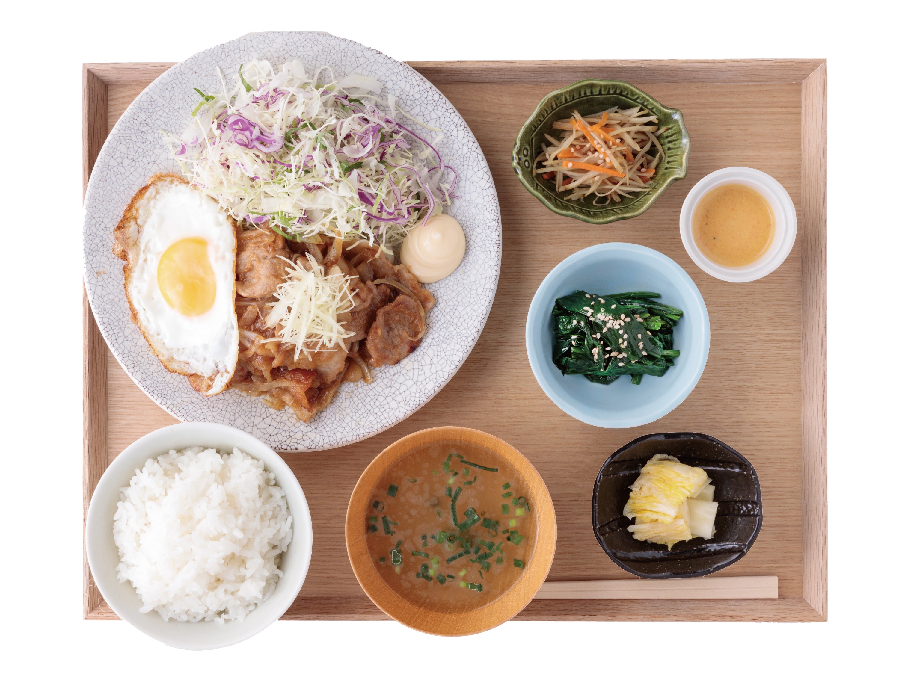 三元豚生姜焼き定食（1,400円）