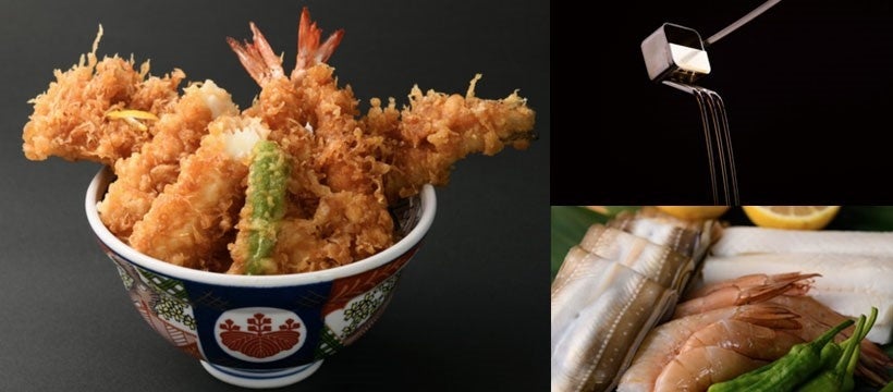 江戸前天丼（店舗での提供イメージ）