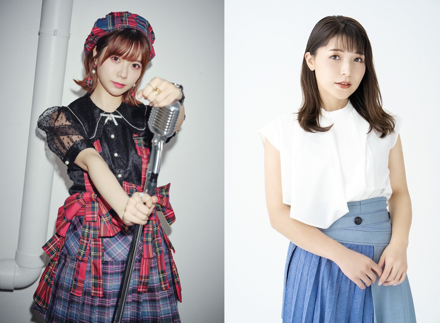 （左：Liyuu 右：新田恵海）