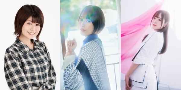 左：大空直美、真ん中：佐々木李子、右：天城サリー
