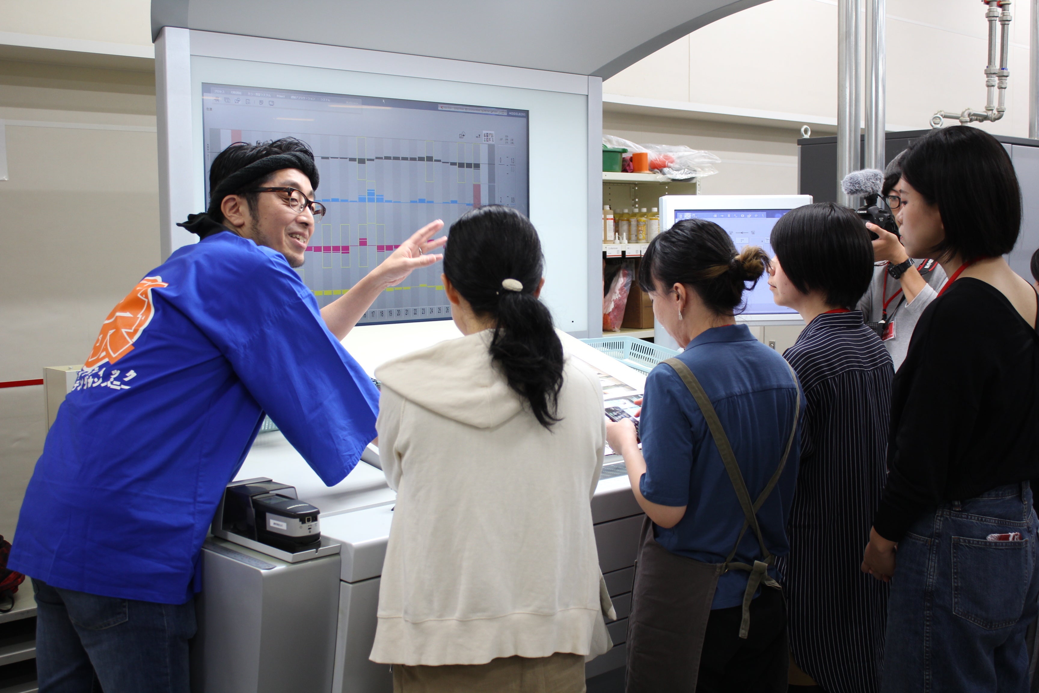 印刷体験ワークショ