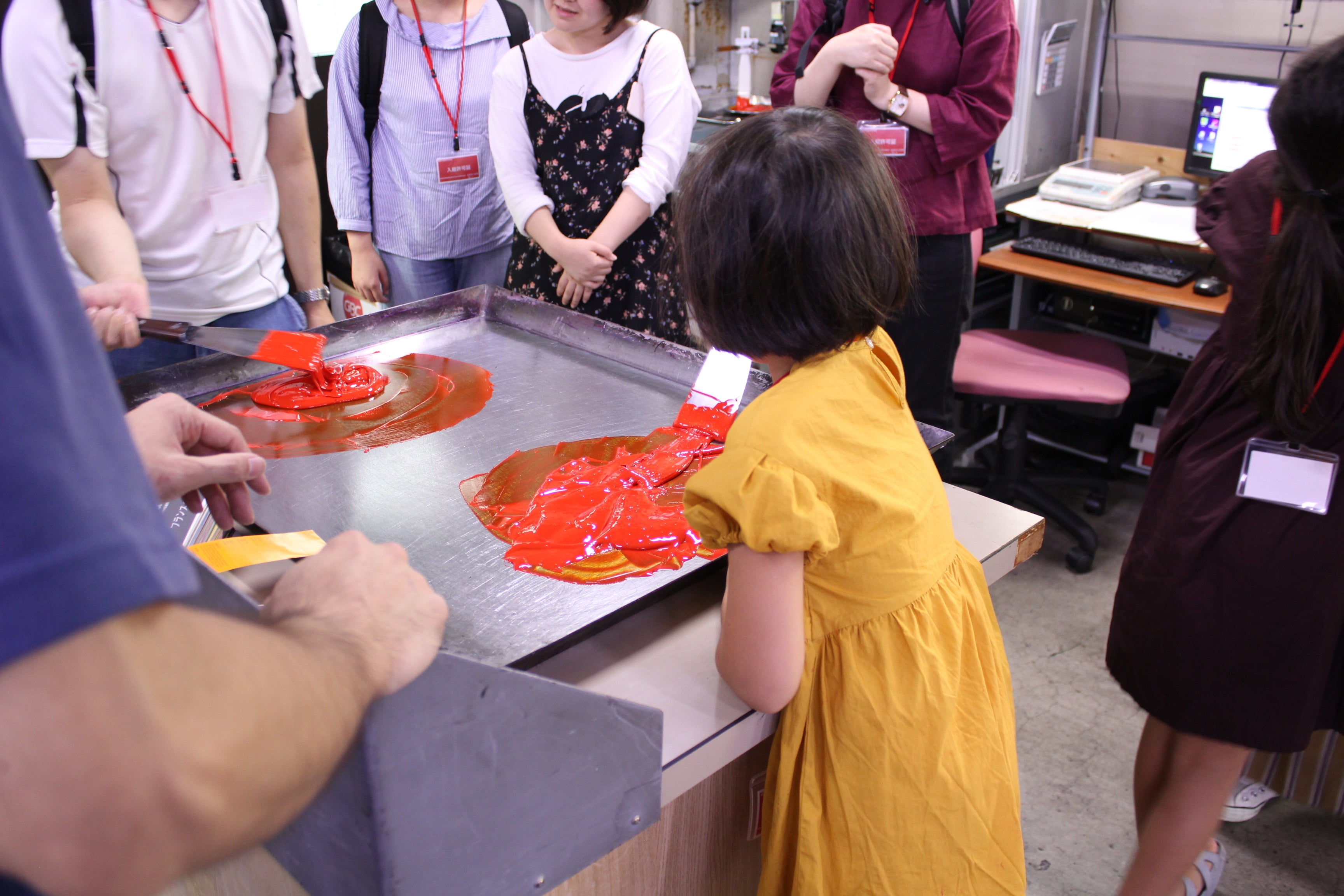 印刷体験ワークショップ