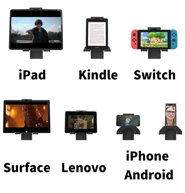 寝たままiPad、iPhoneが使える！手ぶらで動画視聴ができるスマホ